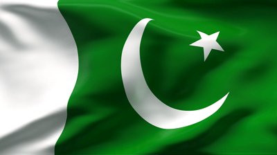 stock-footage-creased-pakistan-cotton-flag-with-visible-stitch-and-seams-in-slow-motion