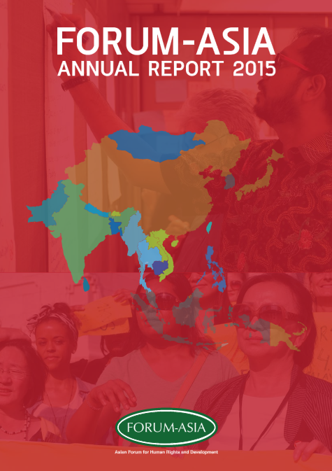 FORUM-ASIA Annual Report 2015