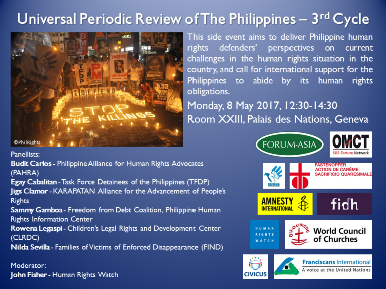 Universal Periodic Review of The Philippines – 3rd