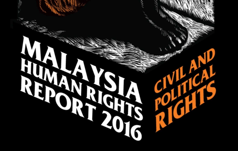 SUARAM Human Rights Report 2016 cover