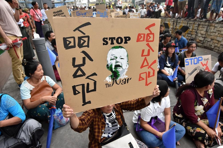yangon-protest
