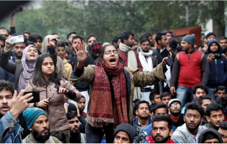Student protests India