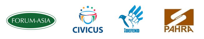 FA CIVICUS iDefend PAHRA logos