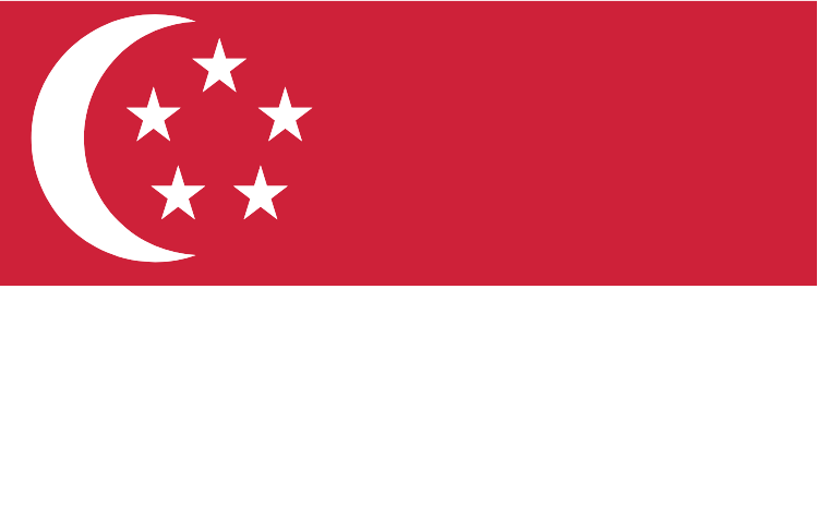Singapore; flag; think centre