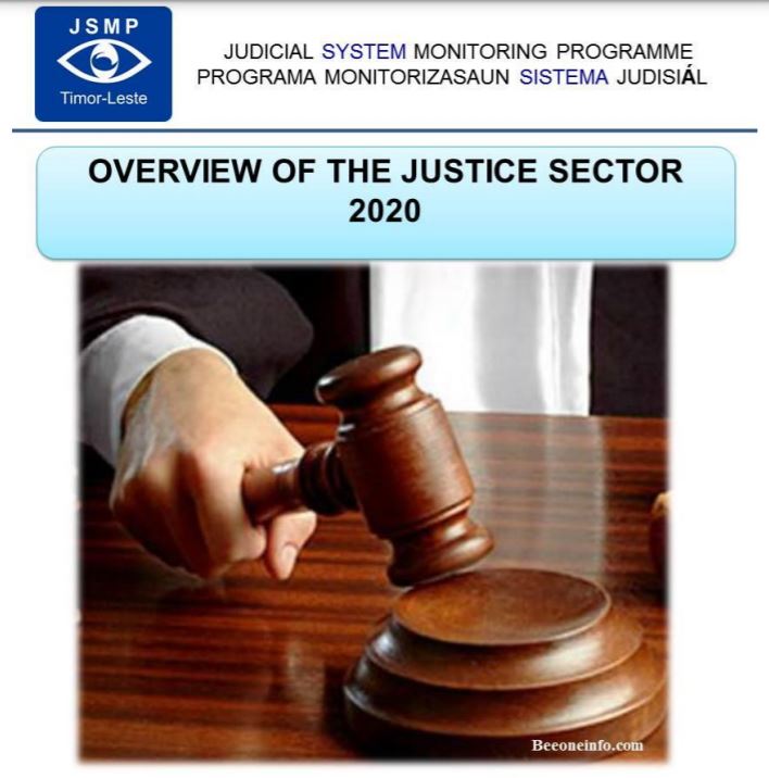 JSMP Justice Sector Report cover