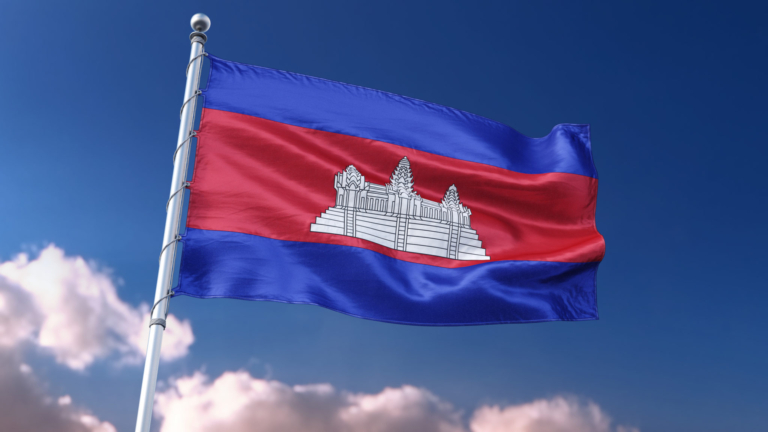 Flag,Cambodia,Kh,4k,3d,Render